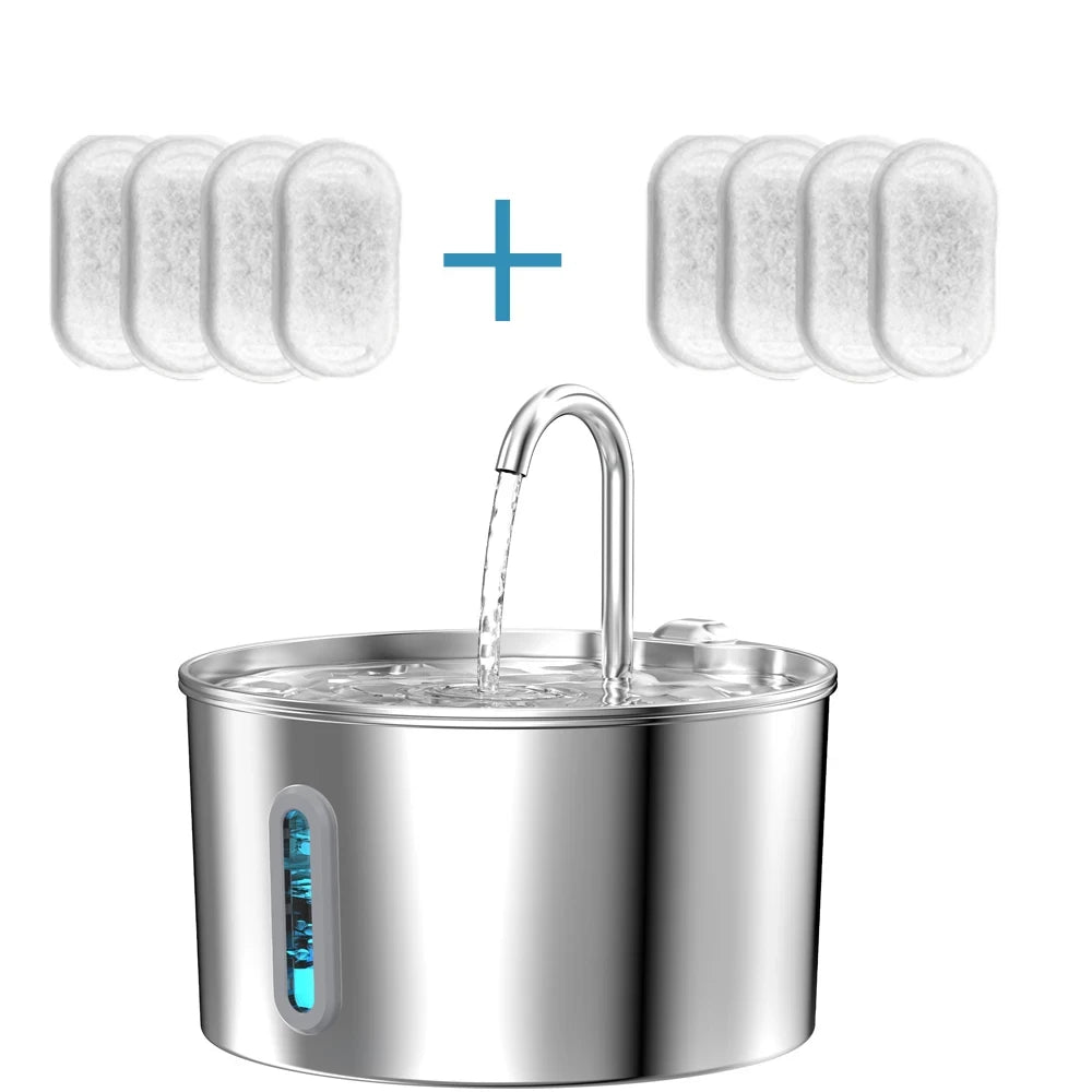 Fuente de agua automática para gatos