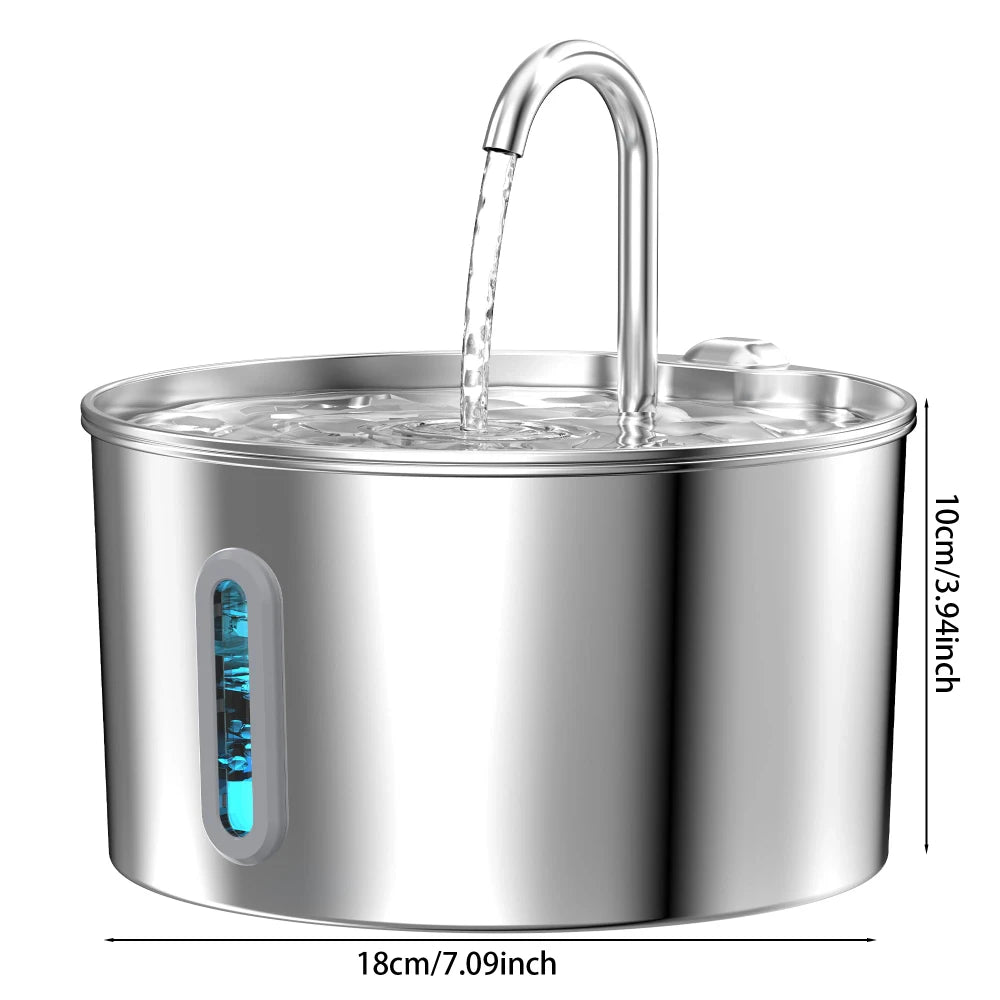 Fuente de agua automática para gatos
