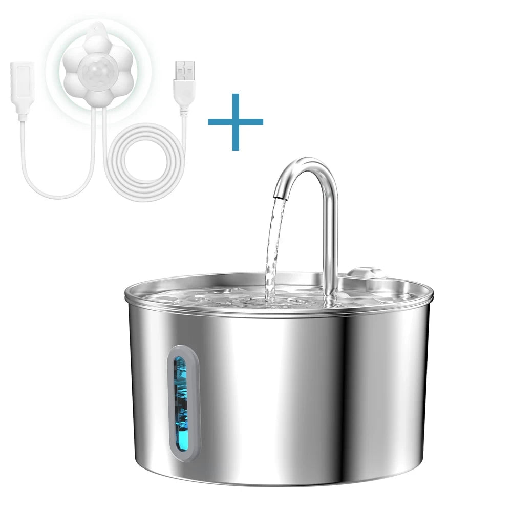Fuente de agua automática para gatos