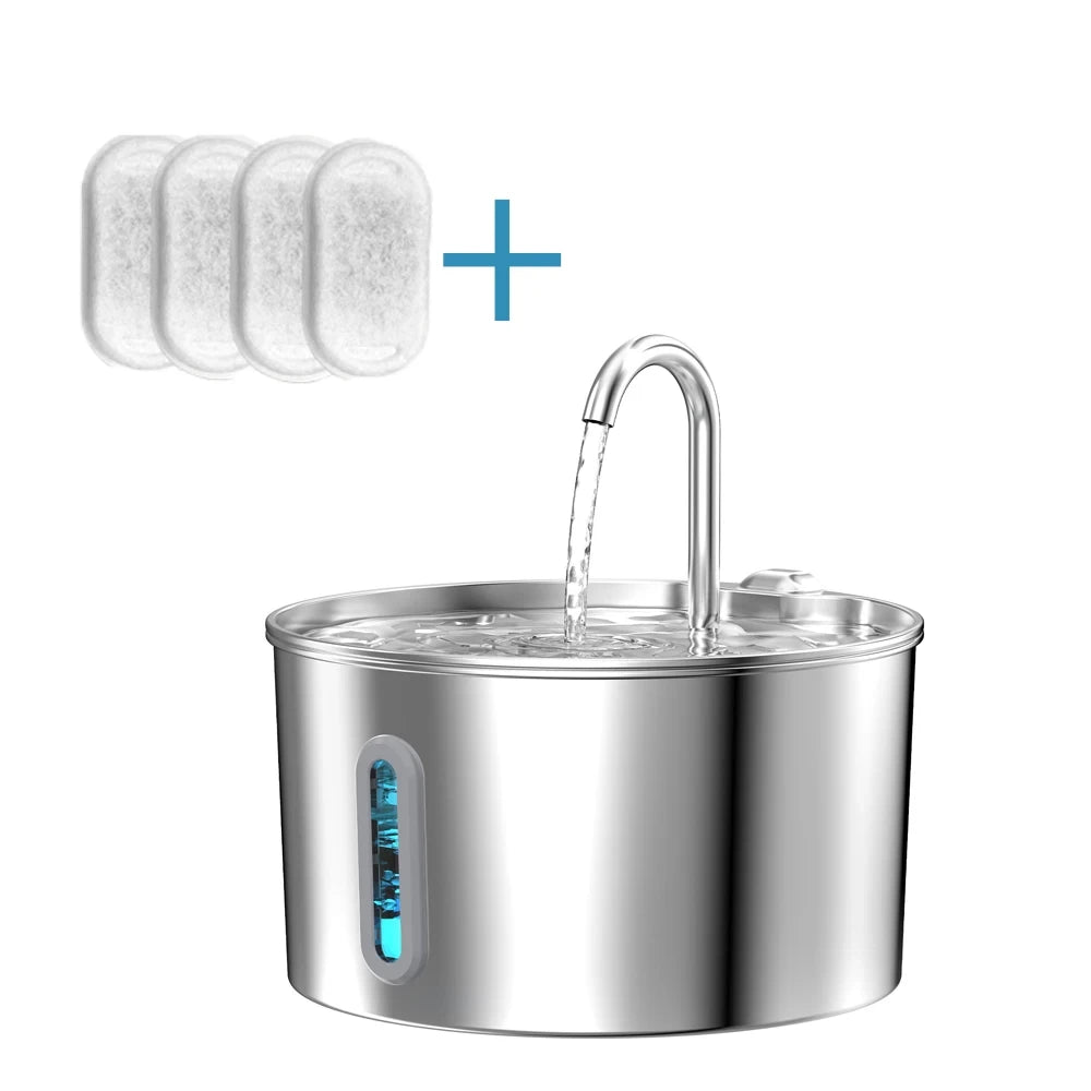 Fuente de agua automática para gatos
